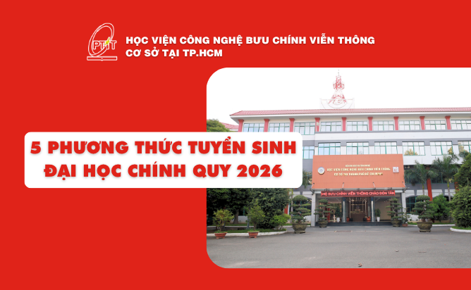 Thông báo các Phương thức tuyển sinh đại học hệ chính quy năm 2026