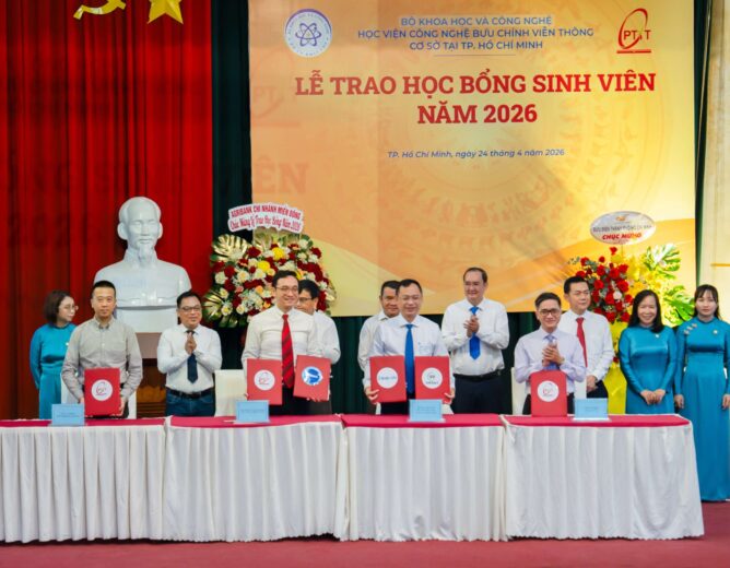Lễ trao học bổng sinh viên 2026: Tiếp lửa hành trình chinh phục tri thức