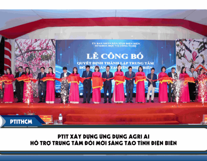 PTIT xây dựng ứng dụng Agri AI hỗ trợ Trung tâm Đổi mới sáng tạo tỉnh Điện Biên